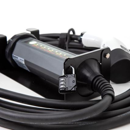 Преносимо зарядно устройство за електромобили с 4 адаптера Type 2 32A/480V 22kW 5м IP67