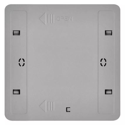 Превключвател с 2 бутона GoSmart 1xCR2430 Tuya черен