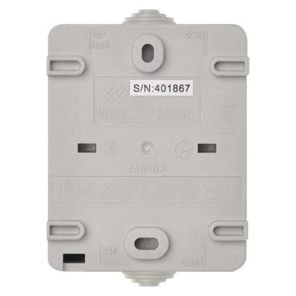 Превключвател с 1 бутон IP54