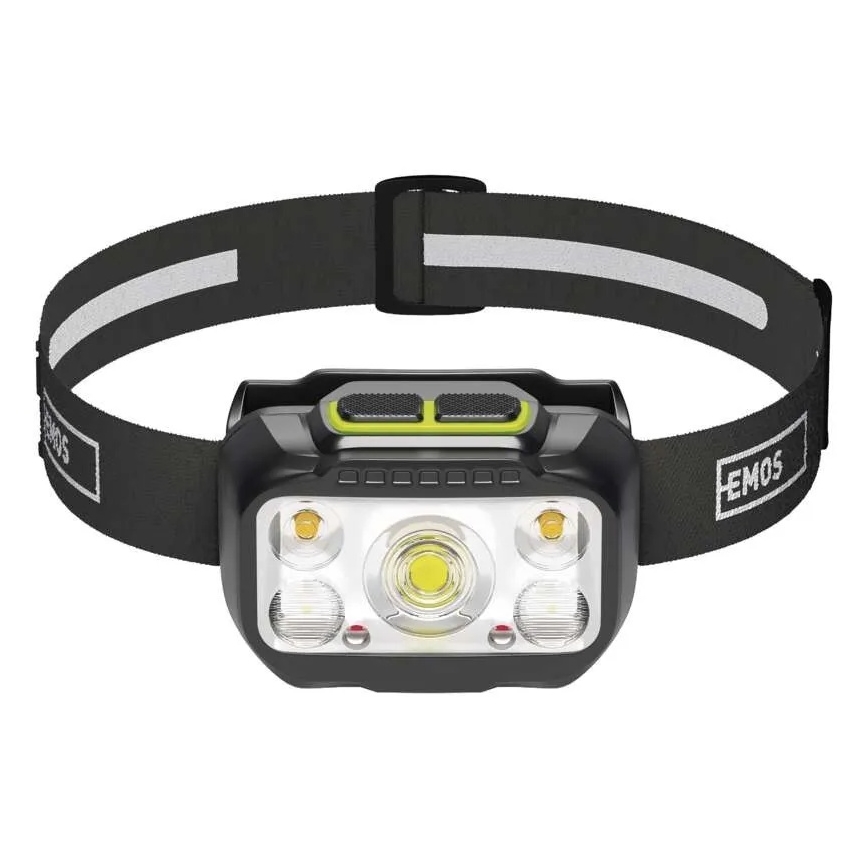 Презареждаема челна лампа с регулирана яркост LED/3xAAA/1000 mAh 3,7V