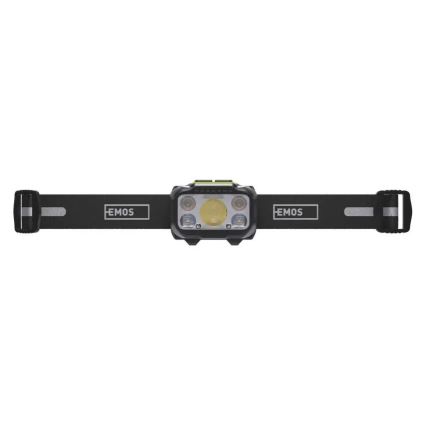 Презареждаема челна лампа с регулирана яркост LED/3xAAA/1000 mAh 3,7V