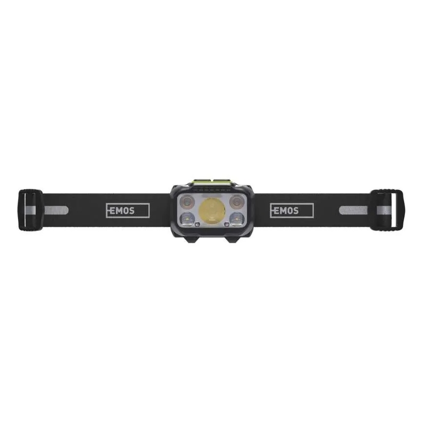 Презареждаема челна лампа с регулирана яркост LED/3xAAA/1000 mAh 3,7V