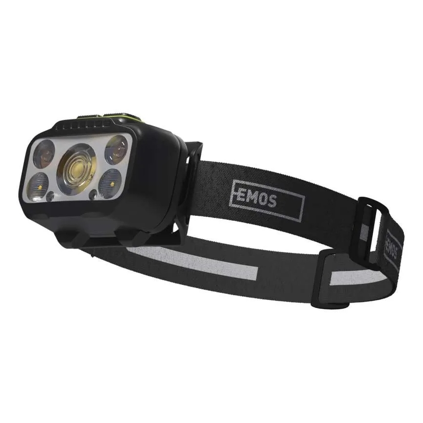Презареждаема челна лампа с регулирана яркост LED/3xAAA/1000 mAh 3,7V