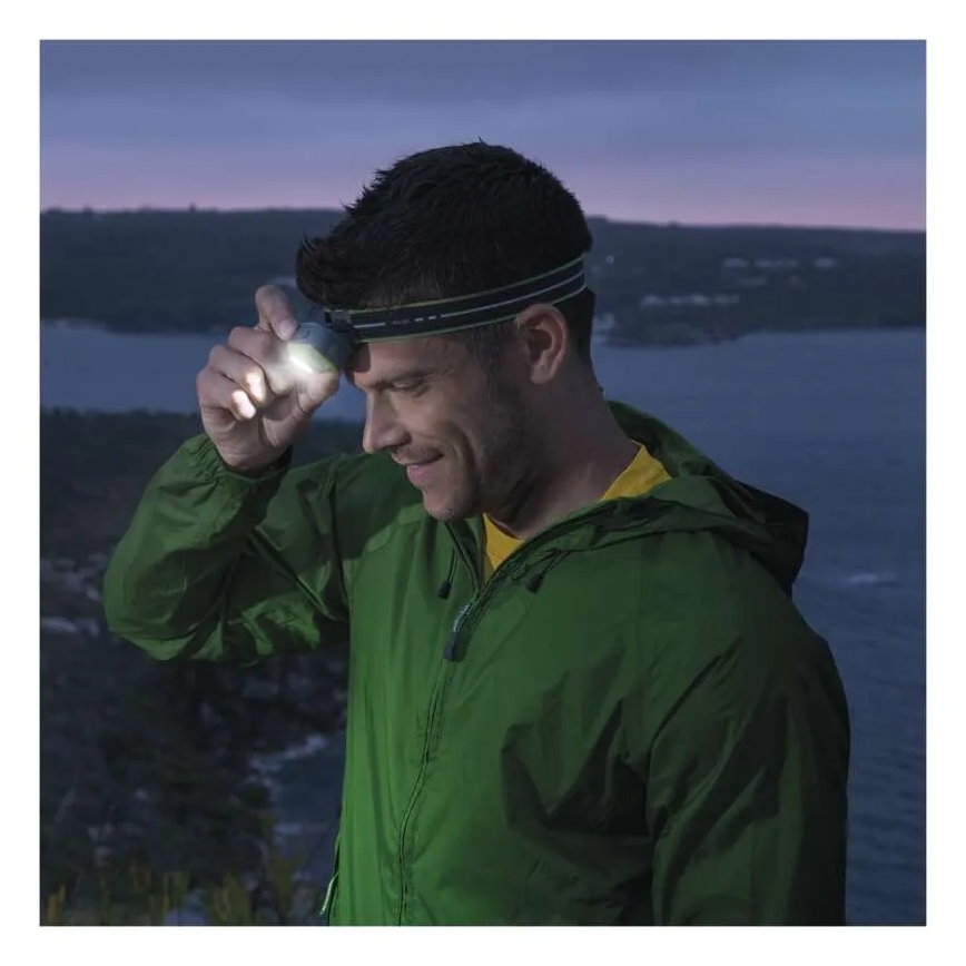 Презареждаема LED челна лампа, USB, 1600 mAh, IPX6