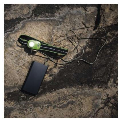 Презареждаема LED челна лампа, USB, 1600 mAh, IPX6