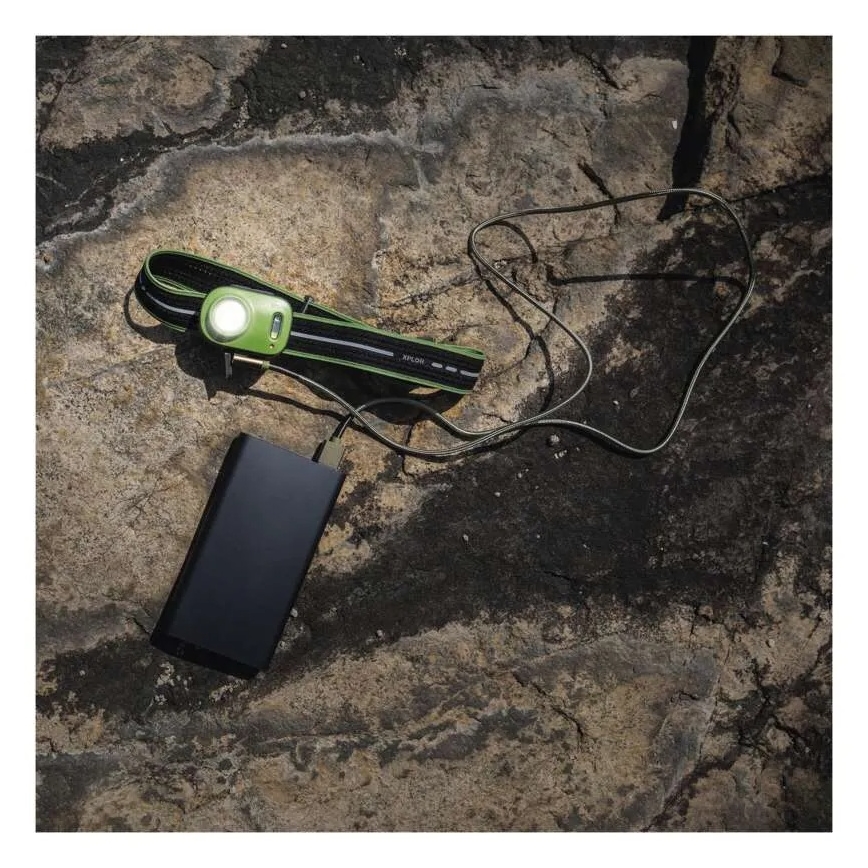 Презареждаема LED челна лампа, USB, 1600 mAh, IPX6