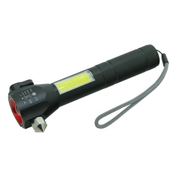 Презареждаемо LED фенерче 3W/5V 200 lm 1200 mAh
