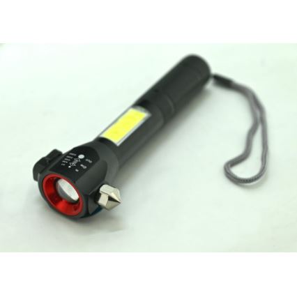 Презареждаемо LED фенерче 3W/5V 200 lm 1200 mAh