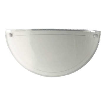 Prezent 1421 NS - Резервно стъкло за стенна лампа DISC E27 12,5x25 см бял