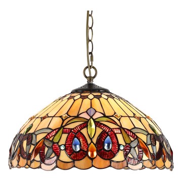Prezent 1704 - Пендел TIFFANY 2xE27/60W/230V