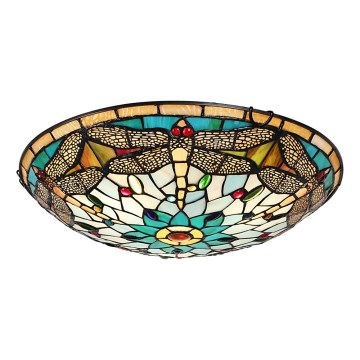 Prezent 1714 - Плафон TIFFANY 3xE27/40W/230V