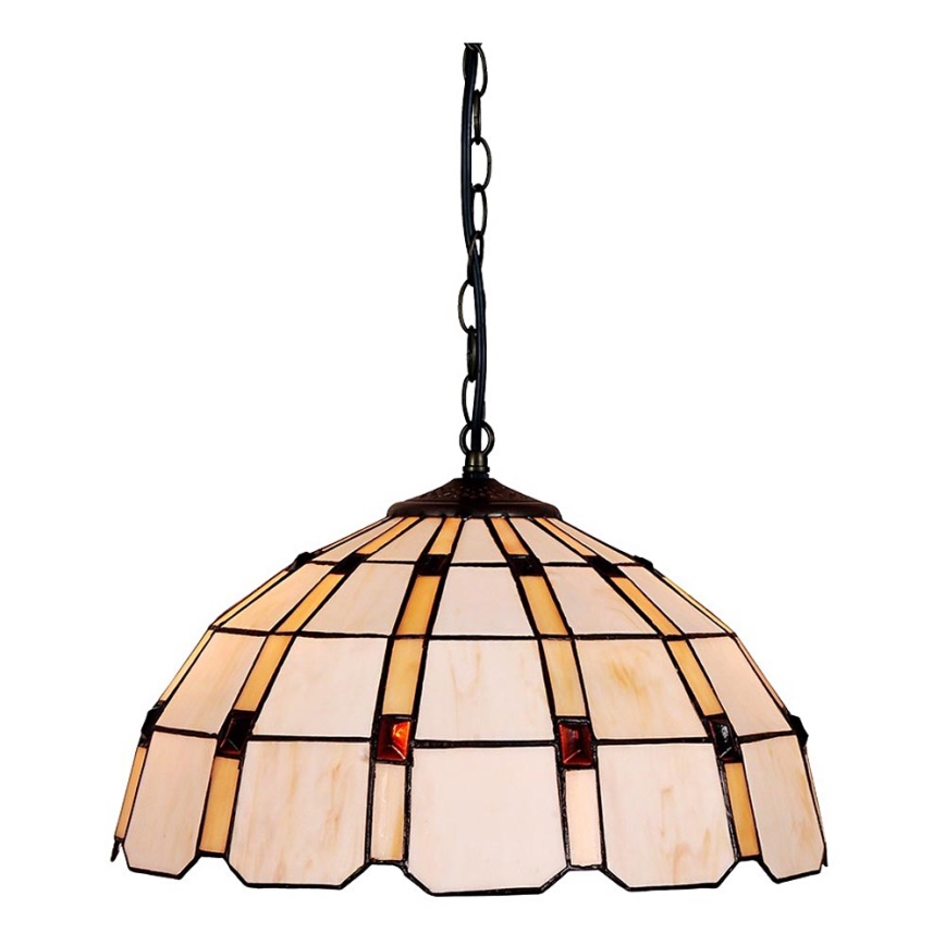 Prezent 213 - Висящ полилей TIFFANY 2xE27/60W/230V