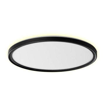 Prezent 27310 - LED Плафон за баня CORDIA LED/12W/230V 3000/6000K IP54 черен
