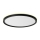 Prezent 27310 - LED Плафон за баня CORDIA LED/12W/230V 3000/6000K IP54 черен