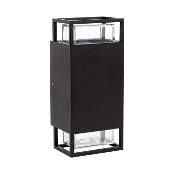 Prezent 28211A - Екстериорен аплик EVENTO 2xGU10/35W/230V IP54 черен
