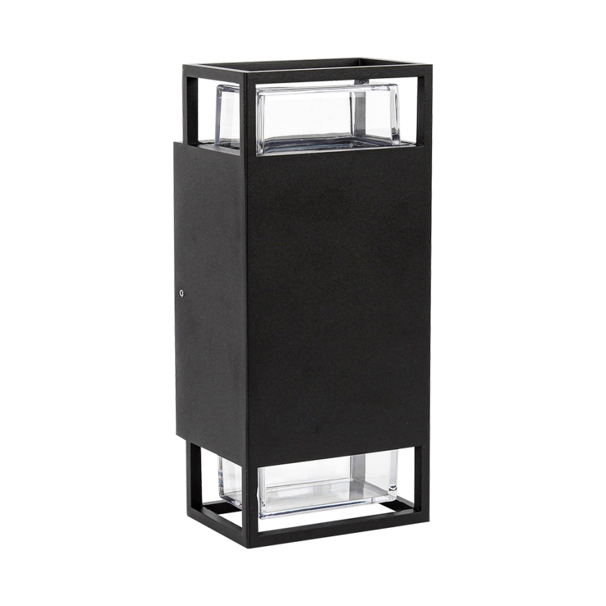 Prezent 28211A - Екстериорен аплик EVENTO 2xGU10/35W/230V IP54 черен