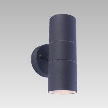 Prezent 31506 - Екстериорна Стенна лампа NURU 2xGU10/40W/230V IP54