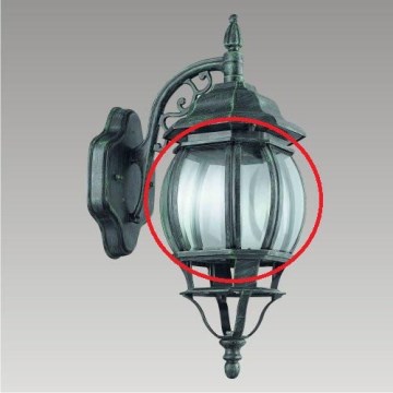 Prezent 39001 - Резервно стъкло за външно осветително тяло PRINZ E27