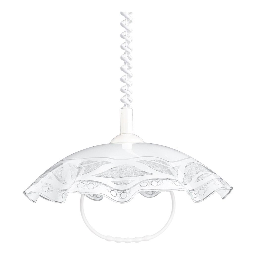 Prezent 44 - Полилей сгъващ се LYRA GLASS 1xE27/60W/230V