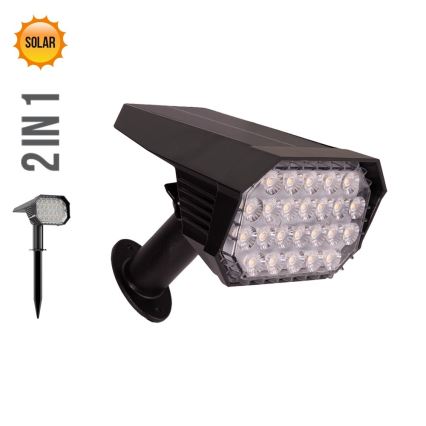 Prezent 65285 - LED Соларна лампа 2в1 FOLD LED/4,8W/3,7V IP65 1200 mAh