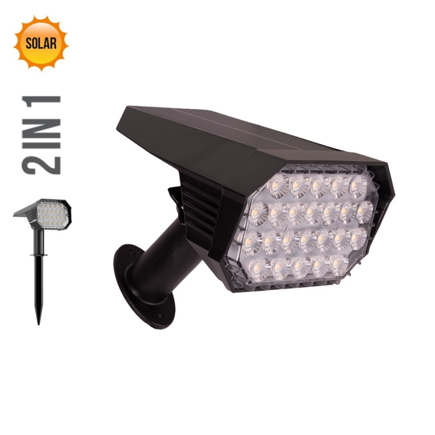 Prezent 65285 - LED Соларна лампа 2в1 FOLD LED/4,8W/3,7V IP65 1200 mAh