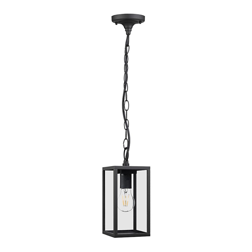 Prezent 65303 - Екстериорна Полилей LOARA 1xE27/60W/230V черна IP54