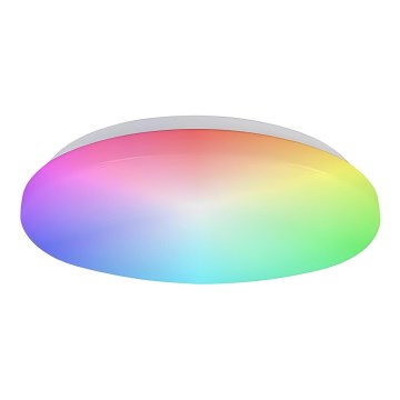 Prezent 70013 - LED RGB Димируем плафон с тонколона BLISS LED/72W/230V 3000-6500K + дистанционно управление