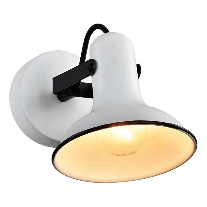 Prezent 75473 - Спот аплик ANDORA 1xE14/40W/230V бял