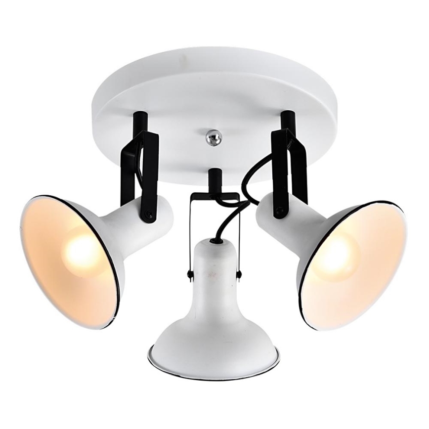 Prezent 75475 - Спот ANDORA 3xE14/40W/230V бял
