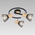Prezent 75557 - Таванен спот PONY 3xE14/25W/230V пепел