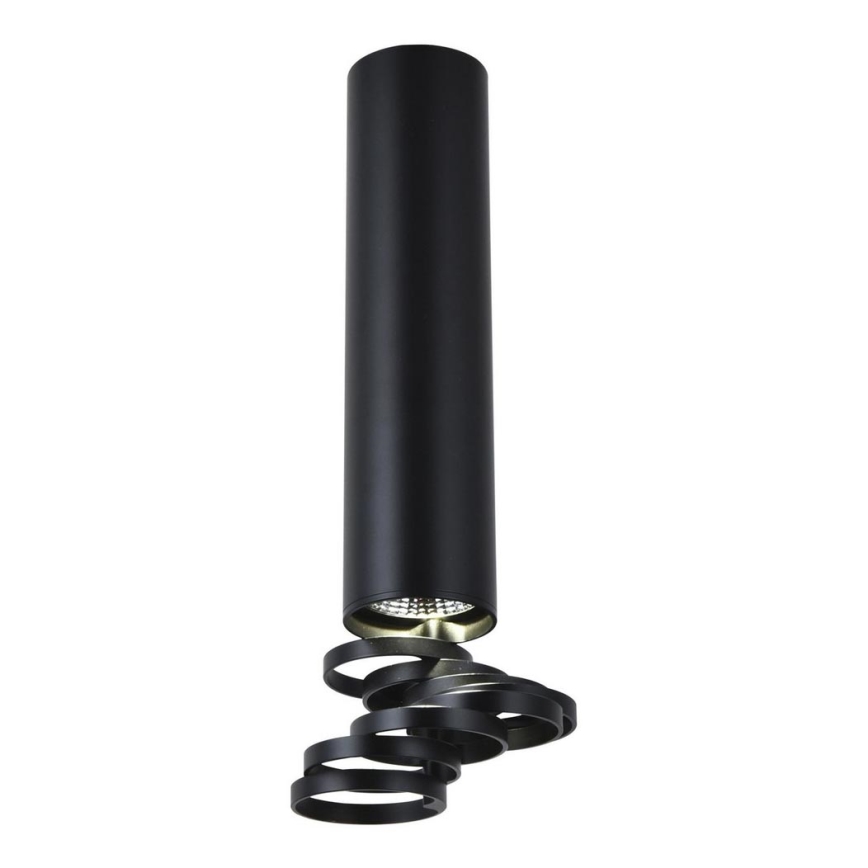 Прикрепен полилей TUBA 1xGU10/50W/230V черна