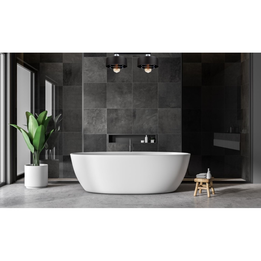 Прикрепен полилей VEST 2xE27/60W/230V