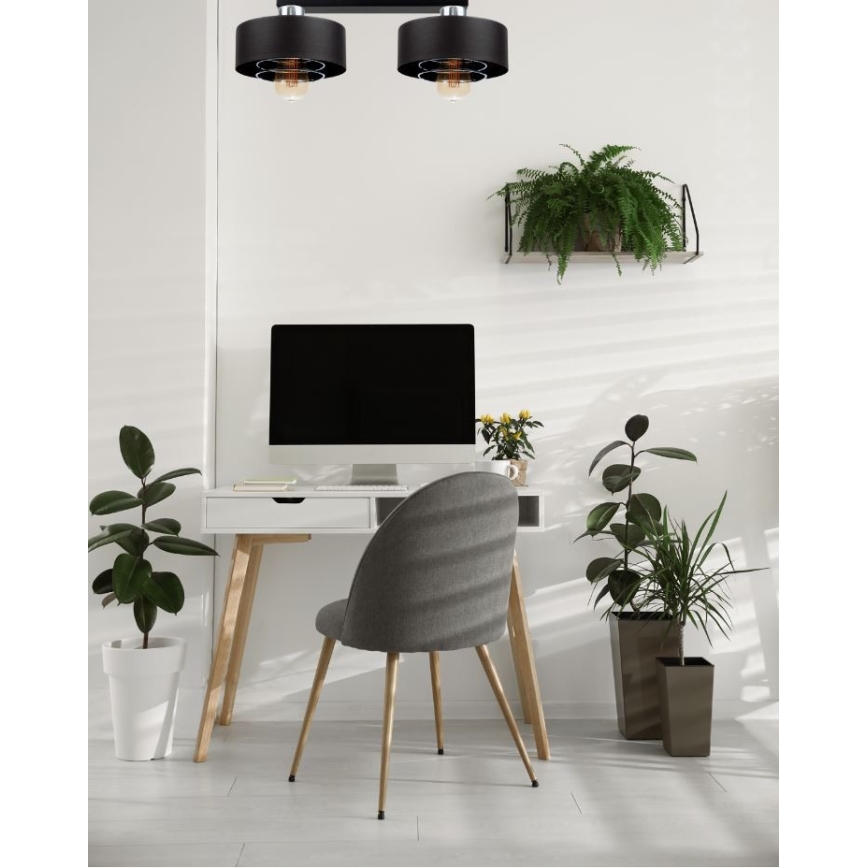 Прикрепен полилей VEST 2xE27/60W/230V