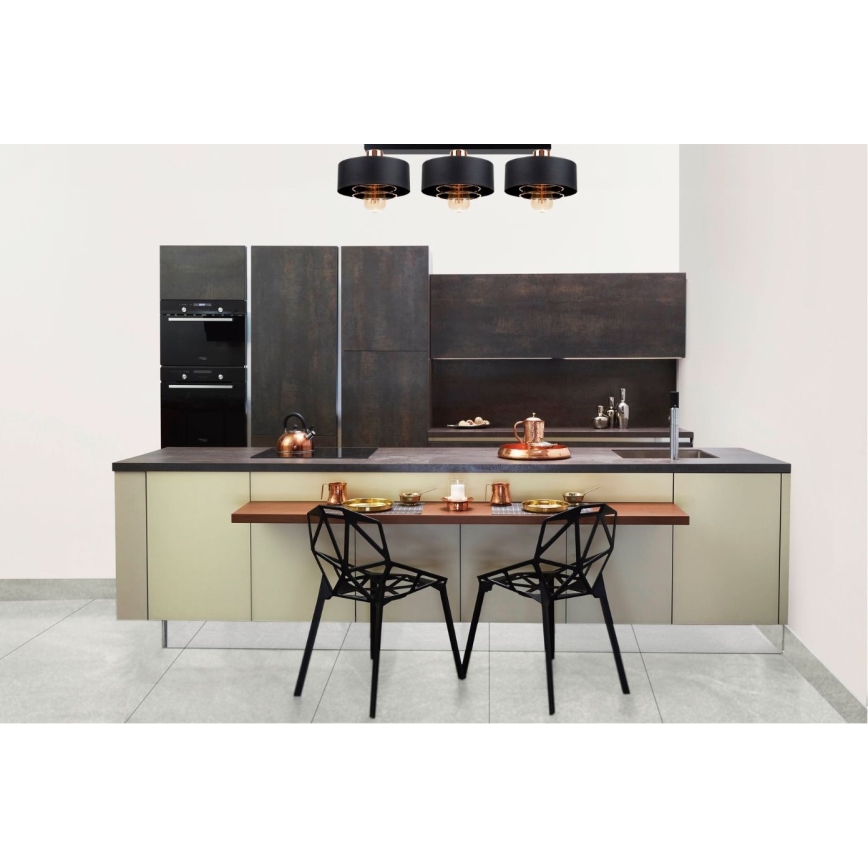 Прикрепен полилей VEST 3xE27/60W/230V