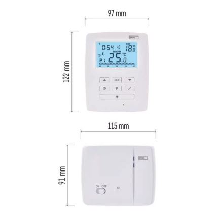 Програмируем термостат 230V+2xAA