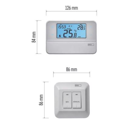 Програмируем термостат 230V + 2xAA