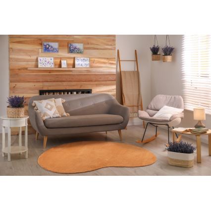 Противохлъзгащ килим LOREN 160x230 см оранжев