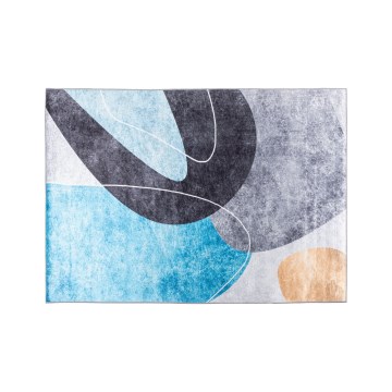 Противохлъзгащ килим PRINT SHINE 120x170 cm пъстър