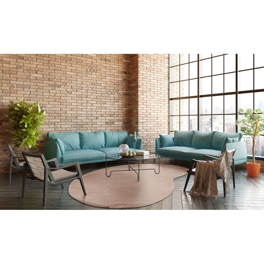 Противоплъзгащ килим LOREN 160x230 см бежов