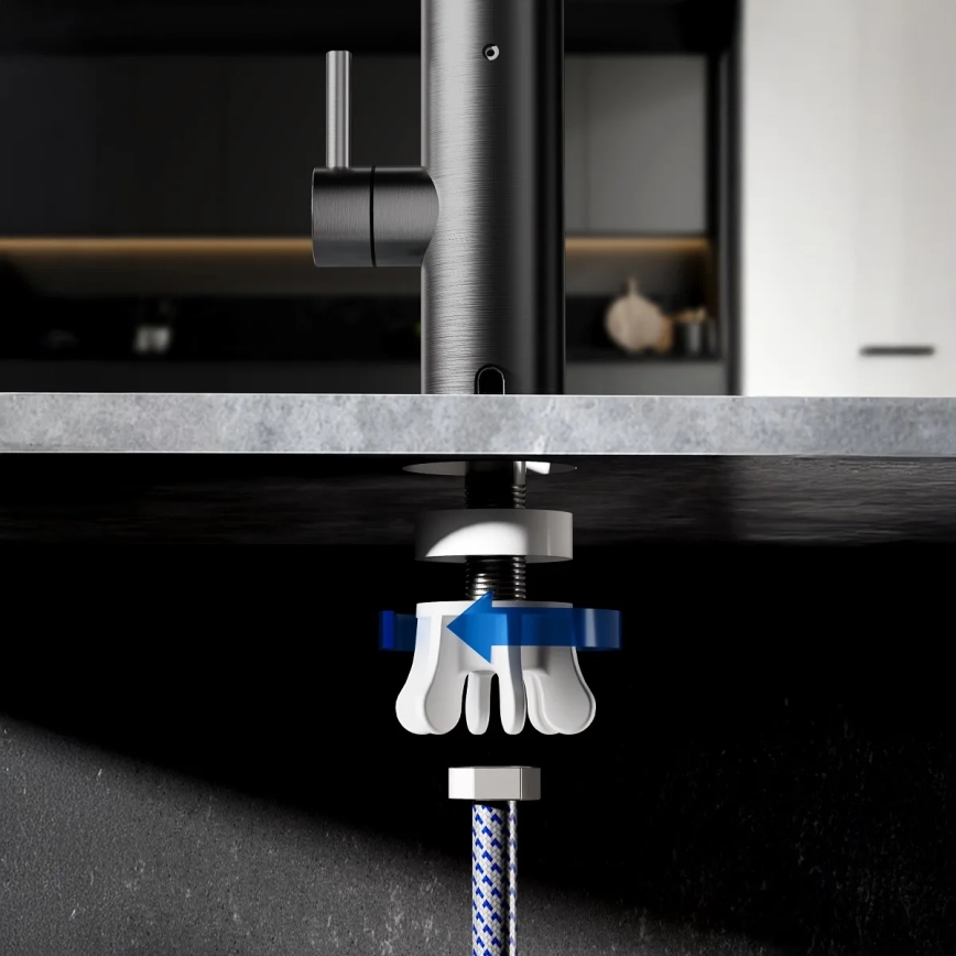 Проточен бойлер с LED дисплей 3000W/230V IPX4 антрацит