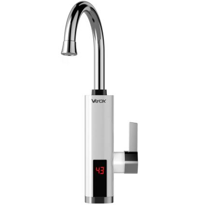 Проточен бойлер с LED дисплей 3000W/230V IPX4 бял