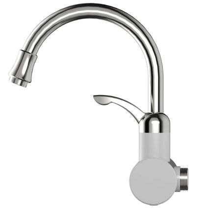 Проточен бойлер с LED дисплей 3000W/230V IPX4 бял