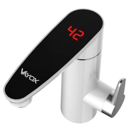 Проточен бойлер с LED дисплей 3000W/230V IPX4 бял