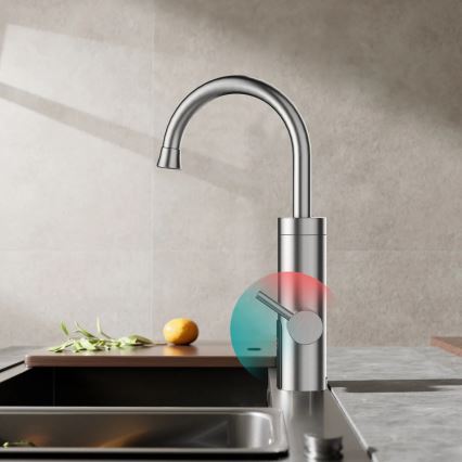 Проточен бойлер с LED дисплей 3000W/230V IPX4 неръждаем