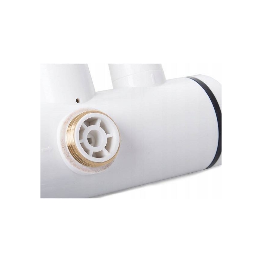 Проточен бойлер със слушалка и LCD дисплей 3000W/230V IPX4 бял