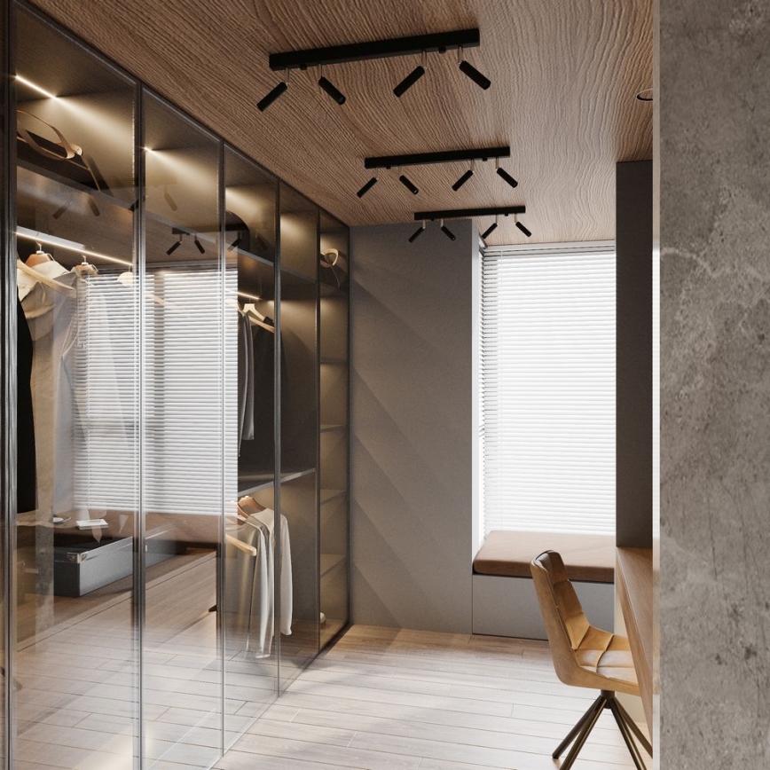 Прожектор, луна EYETECH 6xG9/12W/230V черна