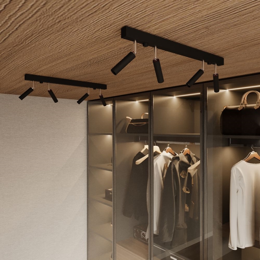 Прожектор, луна EYETECH 6xG9/12W/230V черна