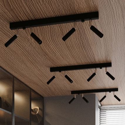 Прожектор, луна EYETECH 6xG9/12W/230V черна