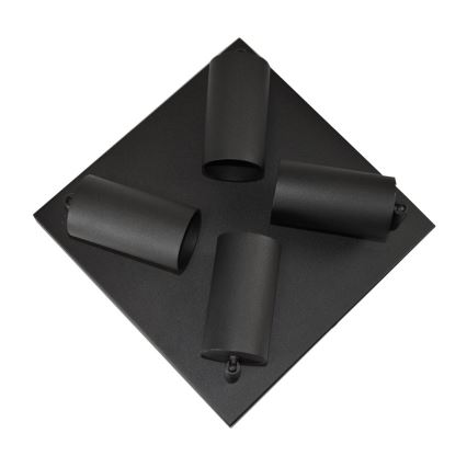 Прожектор, луна FARGO 4xGU10/30W/230V черна