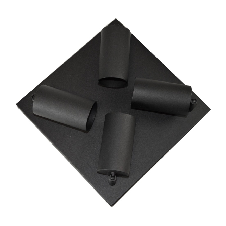 Прожектор, луна FARGO 4xGU10/30W/230V черна